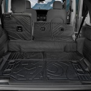 Cargo Mat for 2021-2025 2026 Jeep Wrangler JL 4XE Accessories