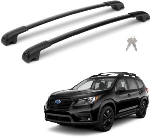 300Lbs Lockable Roof Rack Crossbars Compatible with Subaru Ascent 2019-2026